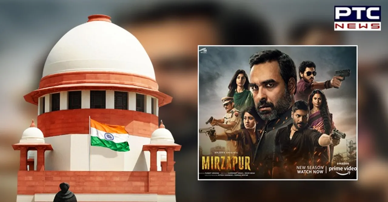 SC issues notice to Amazon Prime Video, makers of 'Mirzapur' web series