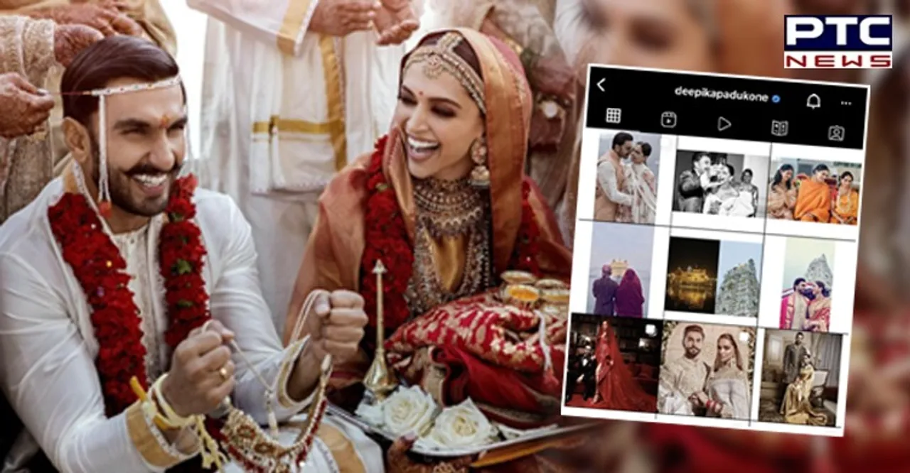 Deepika Padukone unarchives wedding pictures on Instagram