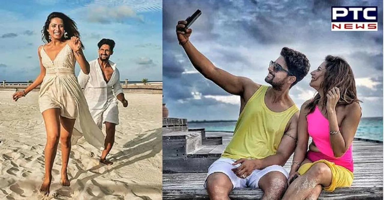 Ravi Dubey and Sargun Mehta Maldives Vacation, Pictures will give you the perfect couple goals