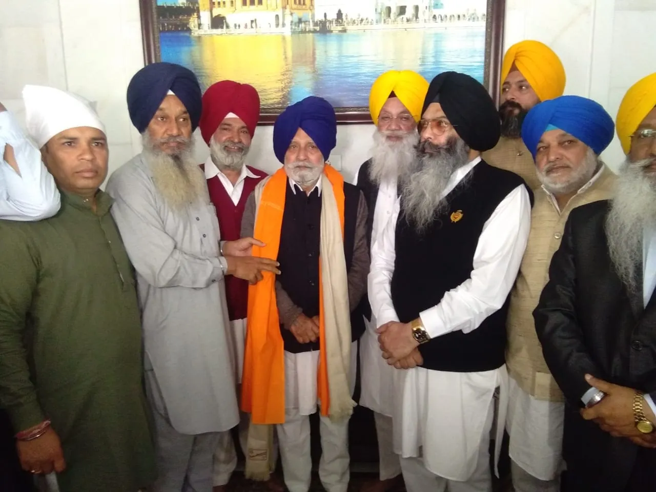 SAD candidate from Jalandhar Charanjit Singh Atwal  pays obeisance at Sri Darbar Sahib