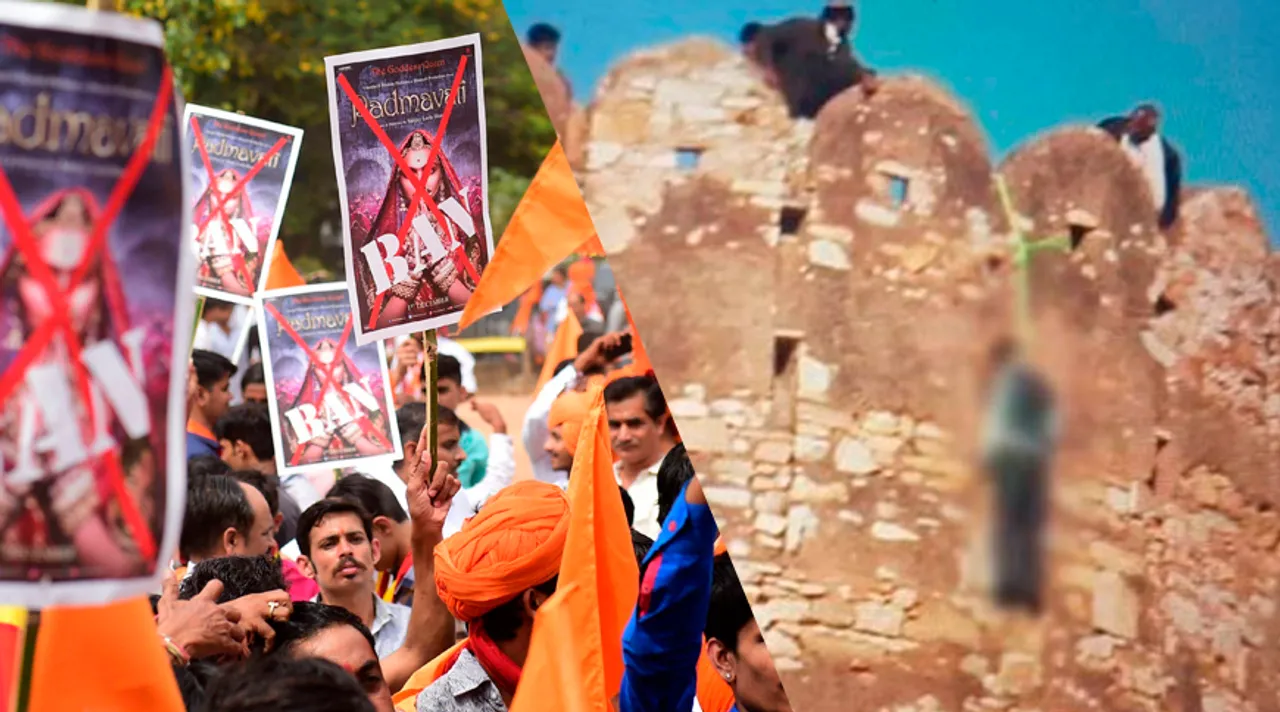 Padmavati Protest: Body hung from Jaipur fort, note says 'we don't behead, but hang'
