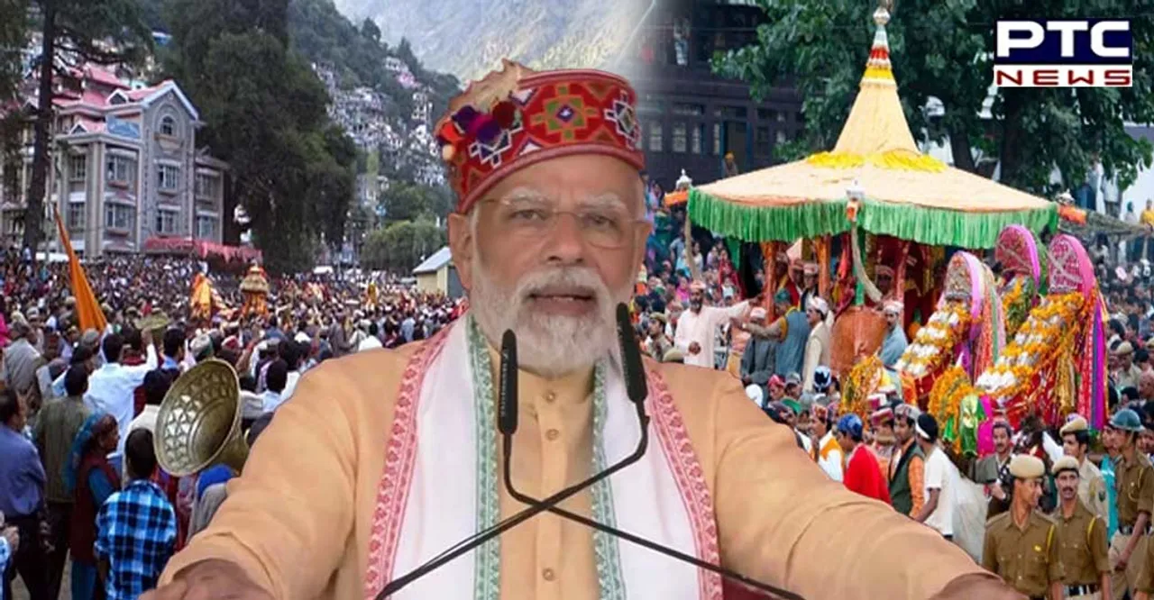 PM Modi extends wishes on Dussehra, says fortunate to participate in Kullu festival