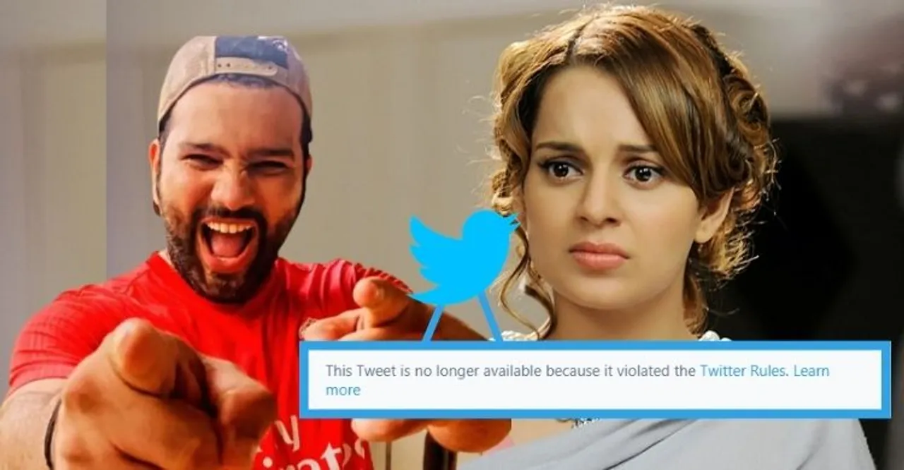 Twitter war on farmers protest: Kangana Ranaut slams Rohit Sharma; tweet taken down