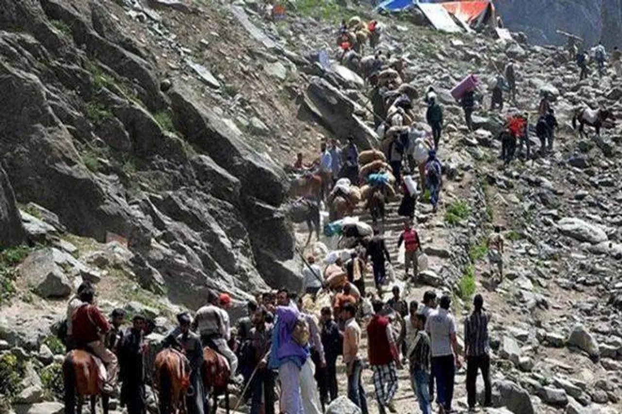 7th batch of Kailash-Mansarovar pilgrims waiting to be airlifted to Gunji