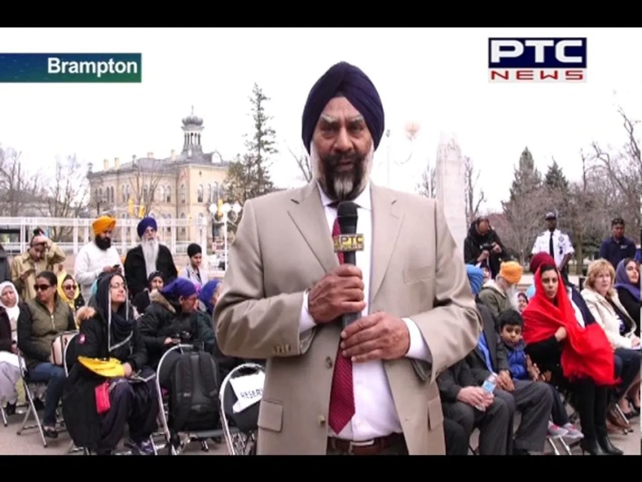 Nissan Sahib Raised in Brampton City Hall