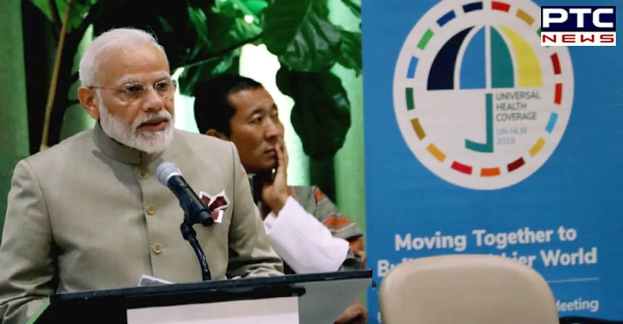 PM Narendra Modi addresses high-level meeting on Universal Health Coverage