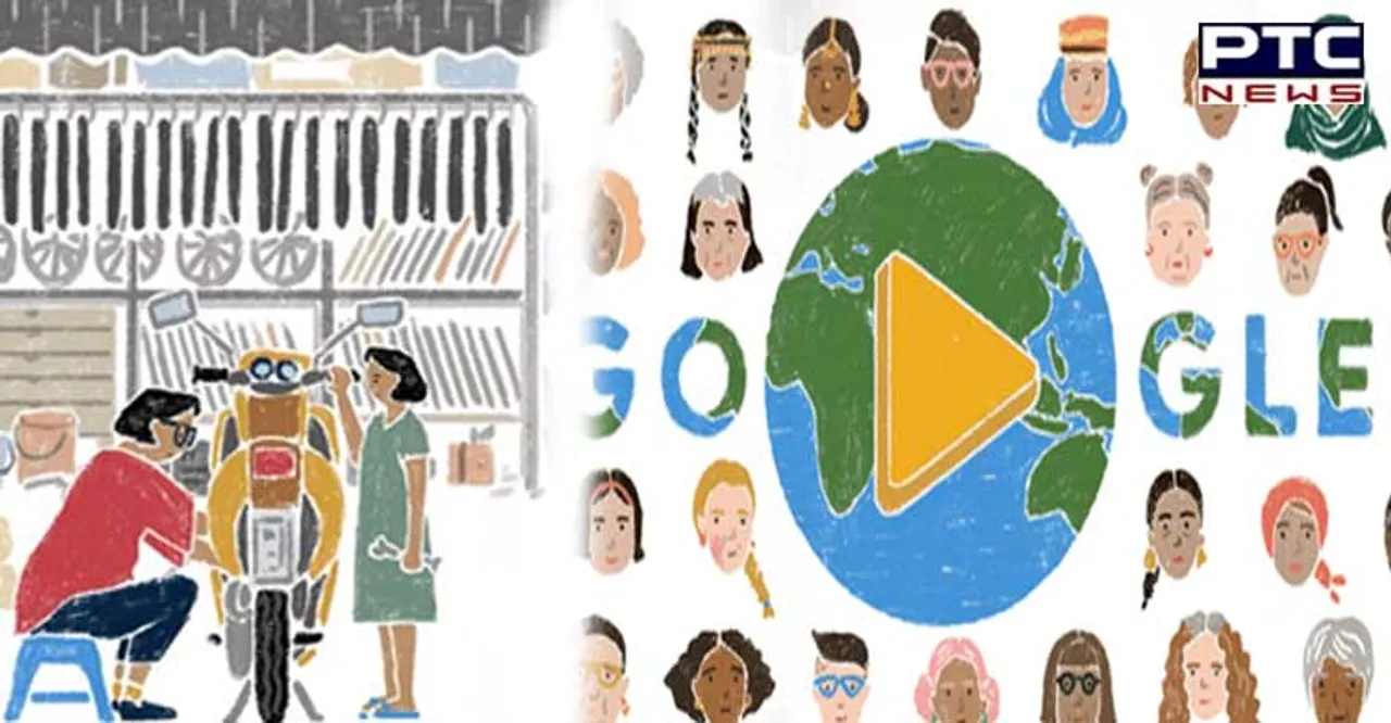 International Women's Day: Google celebrates womanhood with special Doodle
