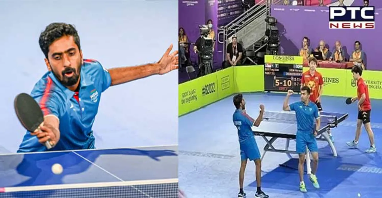 CWG 2022: India bags gold medal in Men's Table Tennis