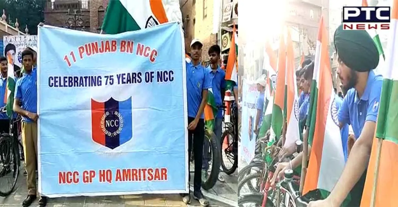 Independence Day kicks off with cycle rally from Amritsar’s Jallianwala Bagh