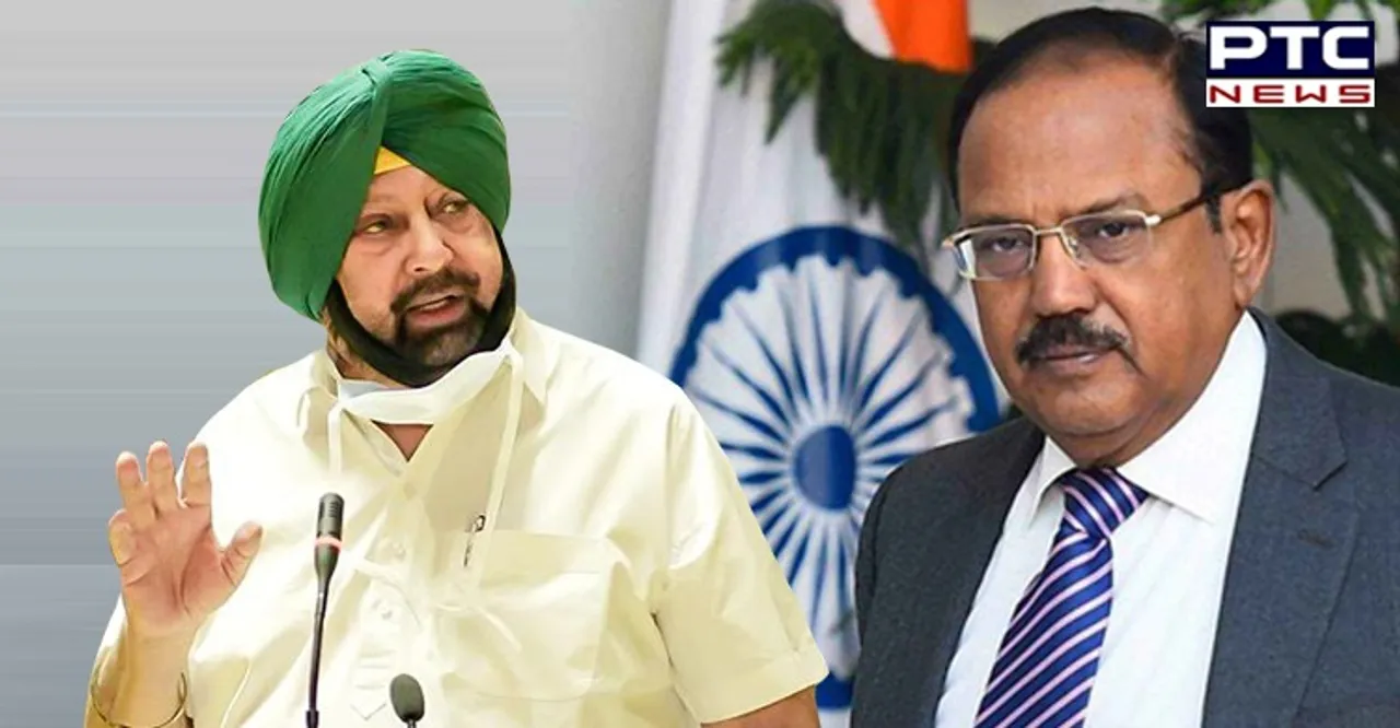 Captain Amarinder Singh meets Ajit Doval day after meeting Amit Shah