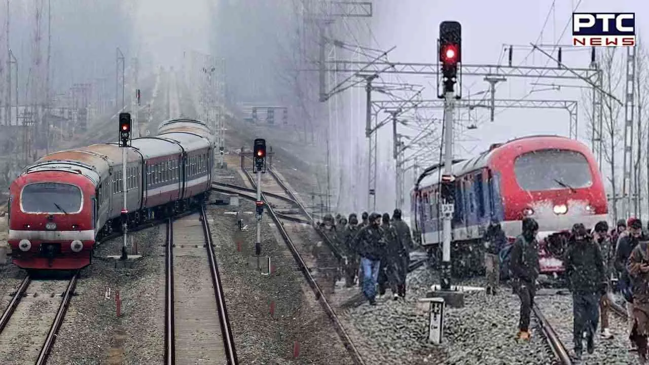 J-K: Train derails in Budgam’s Mazhama, no causality reported