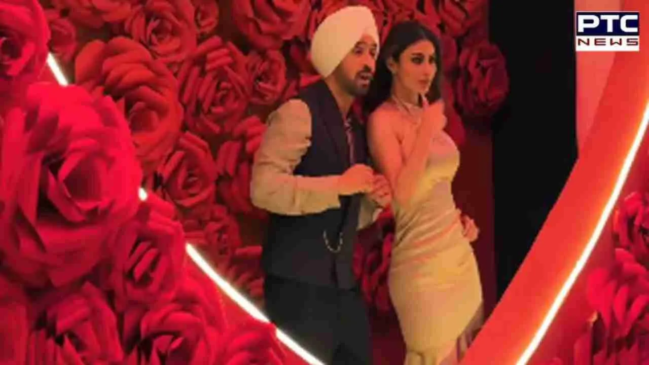 Diljit Dosanjh and Mouni Roy's dance session to the hit 'Kinni Kinni' takes the internet by storm