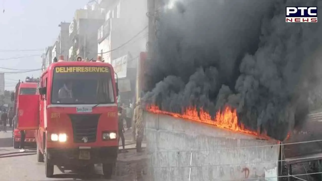 Delhi police rescues two women, baby after massive fire breaks out in Rohini