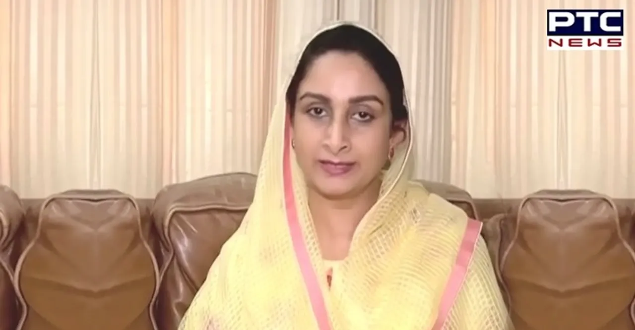 Harsimrat Kaur Badal moves adjournment motion in Lok Sabha to discuss three farm laws