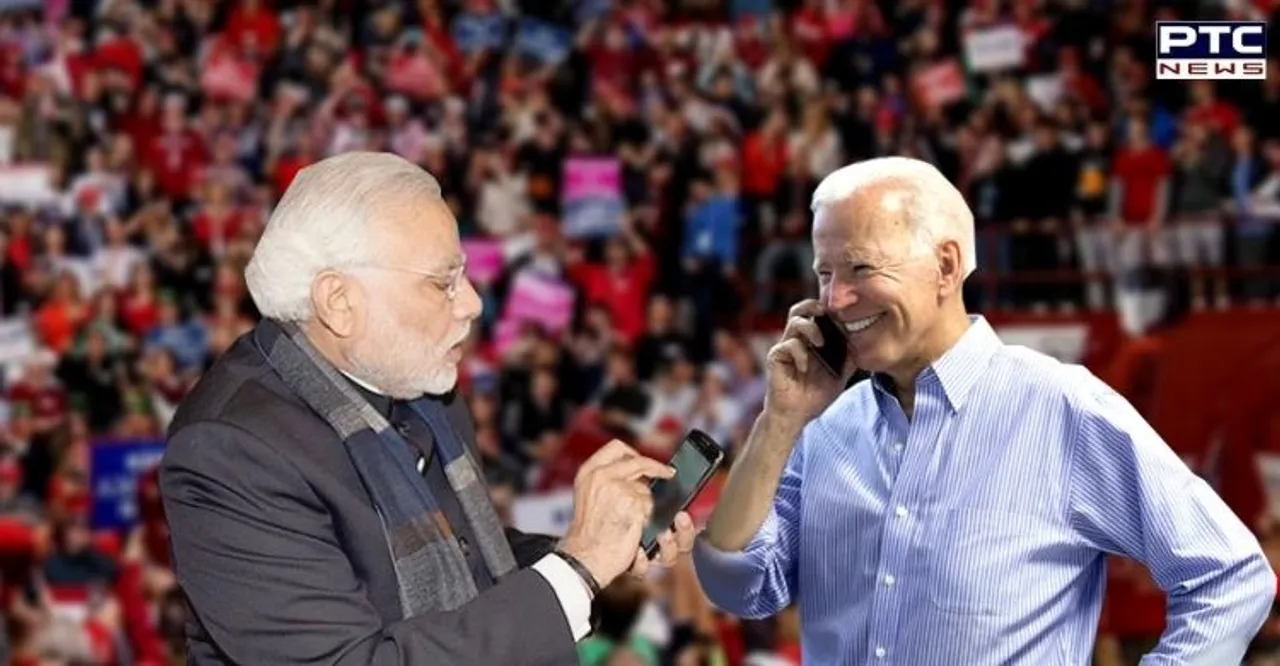 PM Modi speaks to Joe Biden on phone, congratulates him on victory in US elections 2020