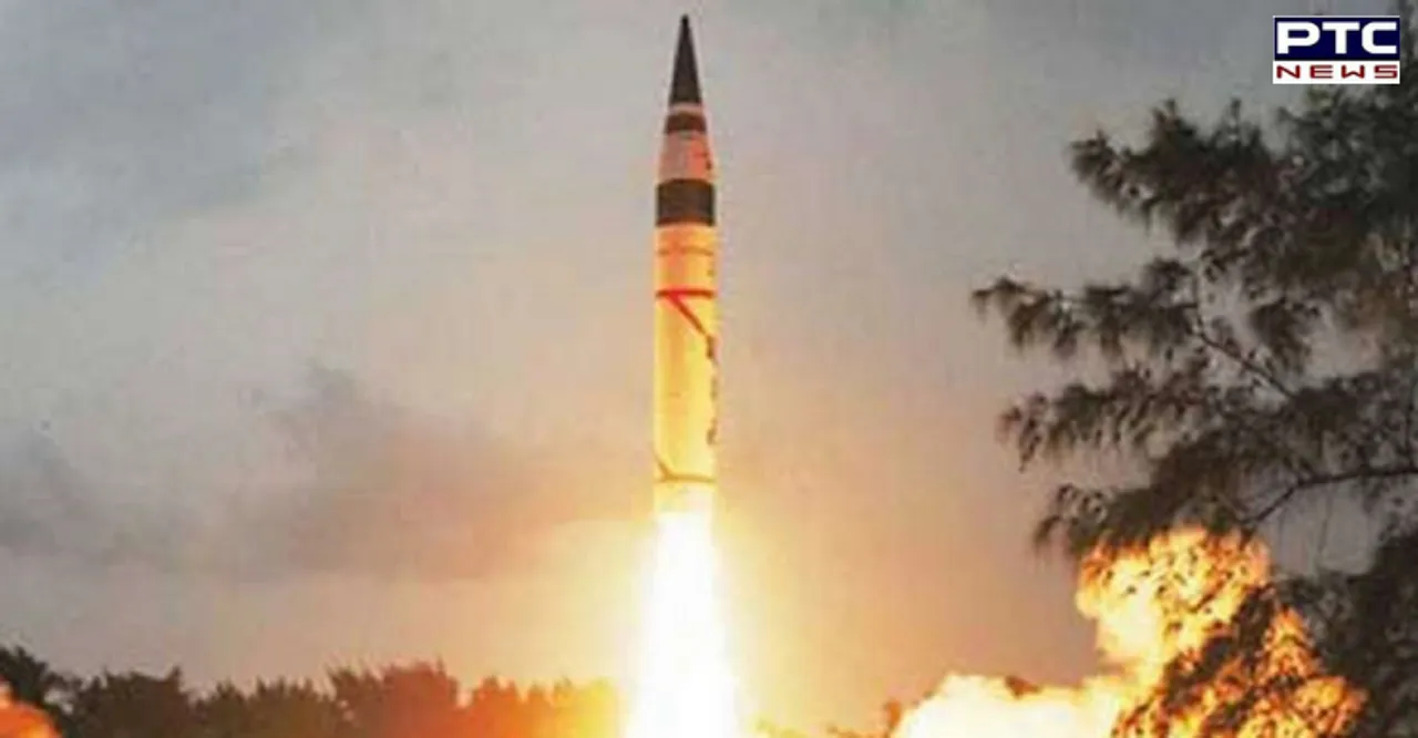 India successfully launches surface-to-surface ballistic missile Agni-5