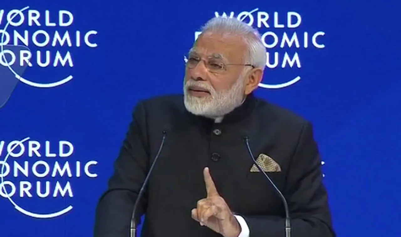 Terrorism, Climate change of grave concern : Modi in WEF