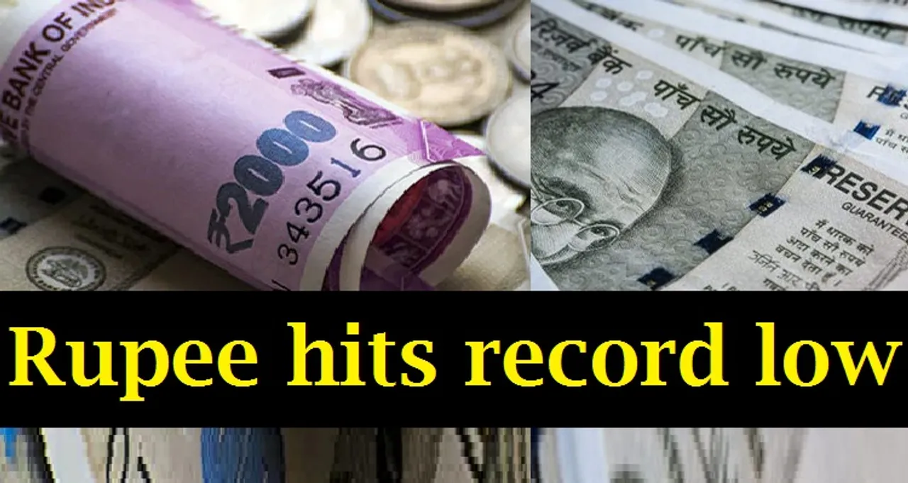 Rupee slumps to record low against the US dollar amid coronavirus scare