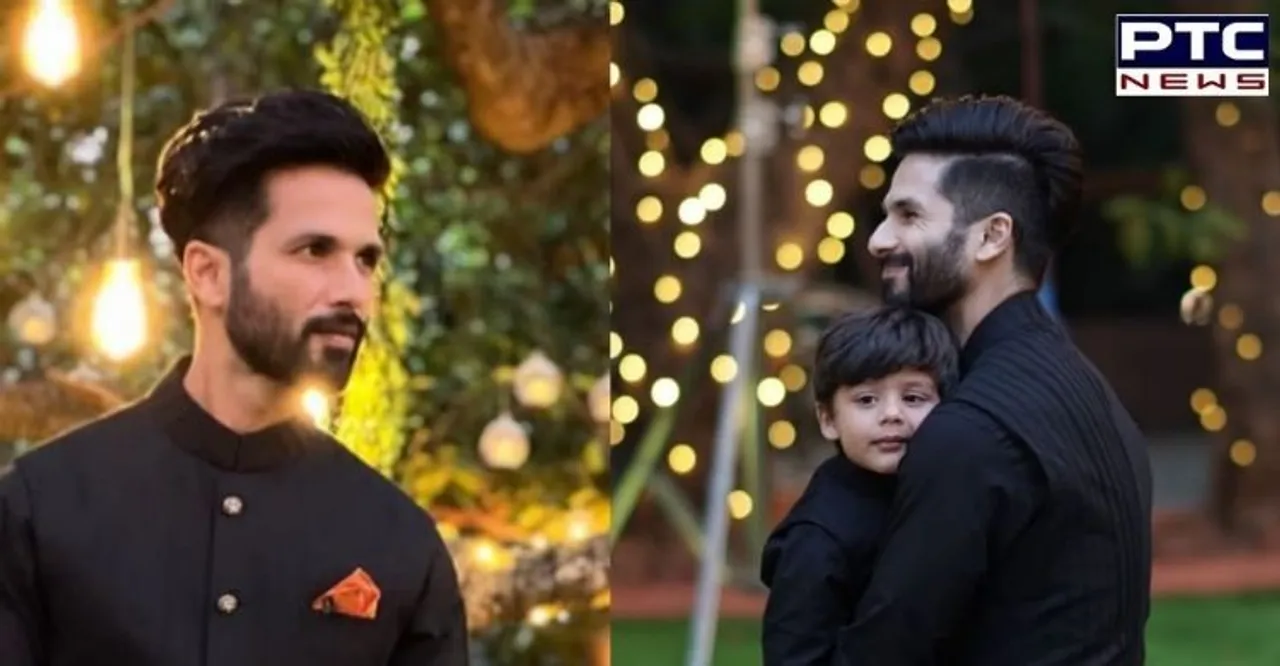 Shahid Kapoor shares adorable picture with son Zain, says 'you have my heart'