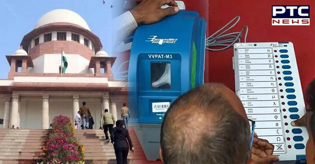 SC rejects opposition's petition on 50% VVPAT verification