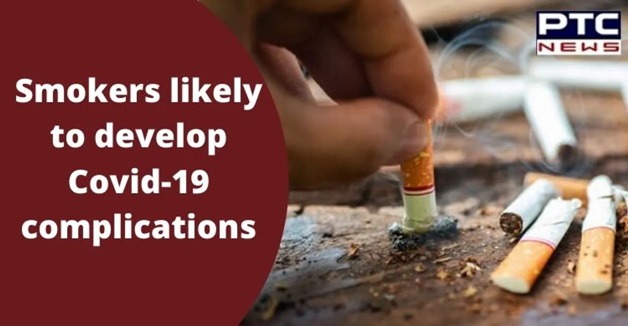 Smoking increases risk of coronavirus infection and complications