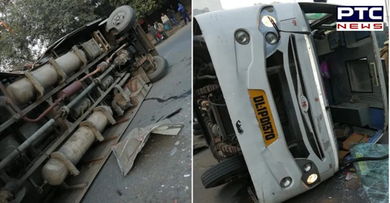 Delhi Road Accident: Six students injured in Naraina