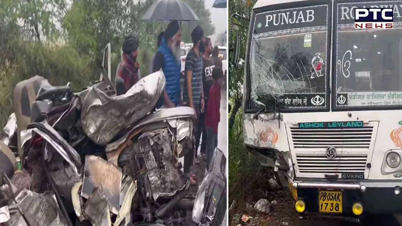 3 teachers, driver died in Ferozepur road accident