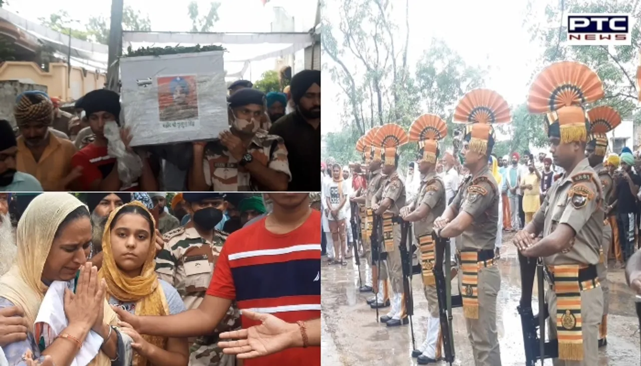 ਰਾਏਕੋਟ ਦੇ ਪਿੰਡ ਝੋਰੜਾਂ ਵਿਖੇ ITBP ਦੇ ਸ਼ਹੀਦ ਜਵਾਨ ਦਾ ਸਰਕਾਰੀ ਸਨਮਾਨਾਂ ਨਾਲ ਕੀਤਾ ਗਿਆ ਅੰਤਿਮ ਸਸਕਾਰ