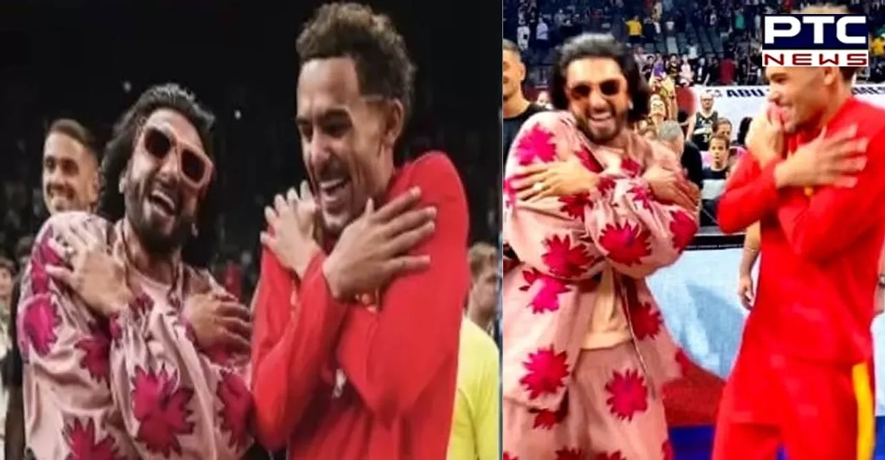 Ranveer Singh, NBA star Ice Trae groove to desi music ‘Gallan Goodiyan’