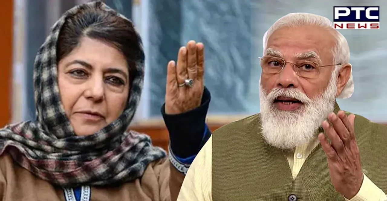 Mehbooba Mufti takes jibe at PM Modi, accuses BJP of not doing enough for Kashmiri Pandits
