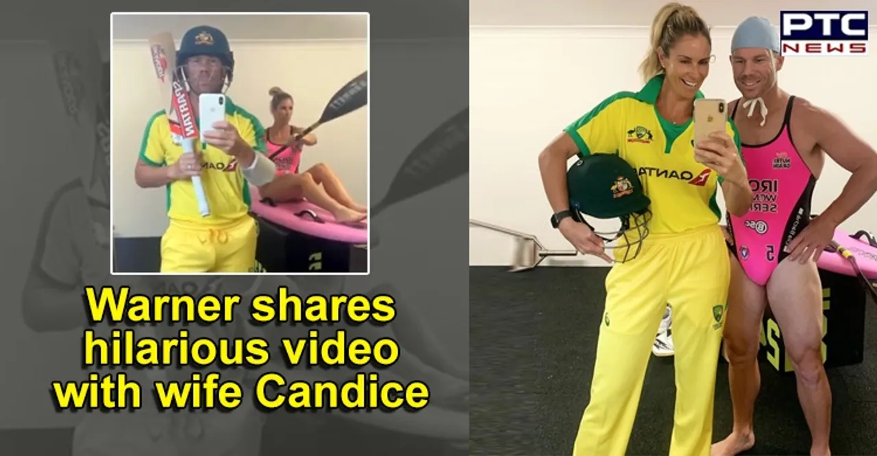 David Warner and wife Candice slay 'Switch It Up' challenge on TikTok