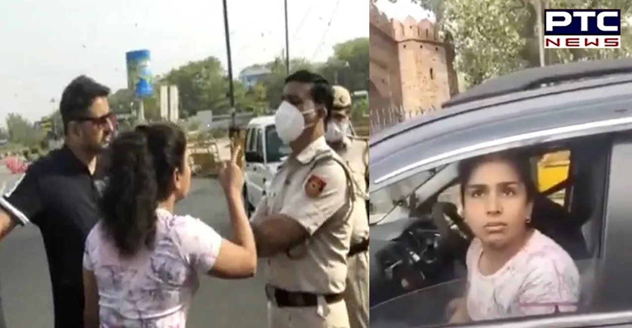 My wife instigated me, I always wear masks: Arrested man who abused Delhi cops