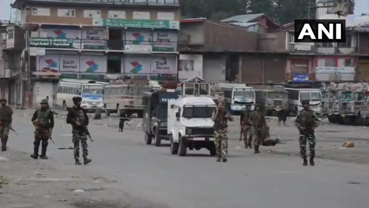 J&K: Encounter underway between terrorists and security forces