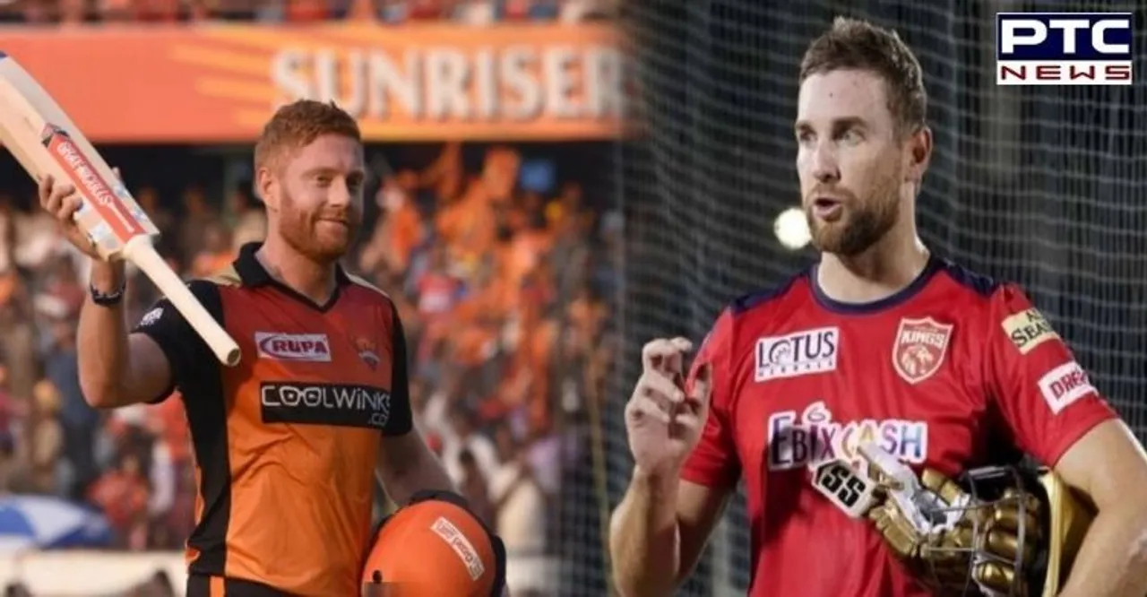 IPL 2021: Punjab Kings' Dawid Malan, SRH's Jonny Bairstow pull out