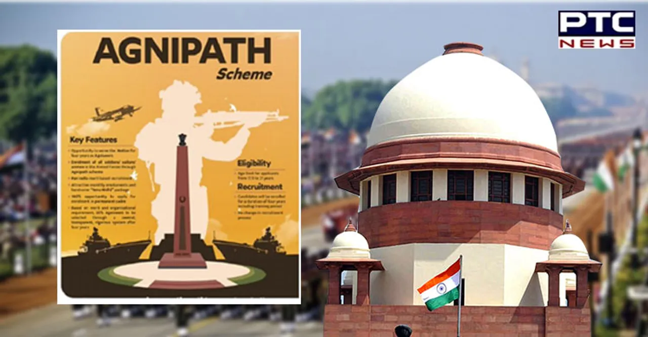 SC to hear pleas challenging ‘Agnipath’ scheme on July 15