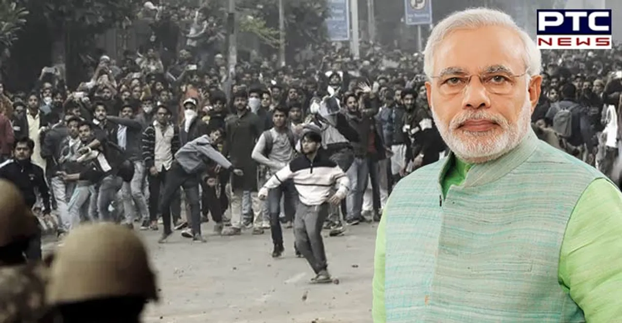 CAA: Protests unfortunate, says PM Narendra Modi