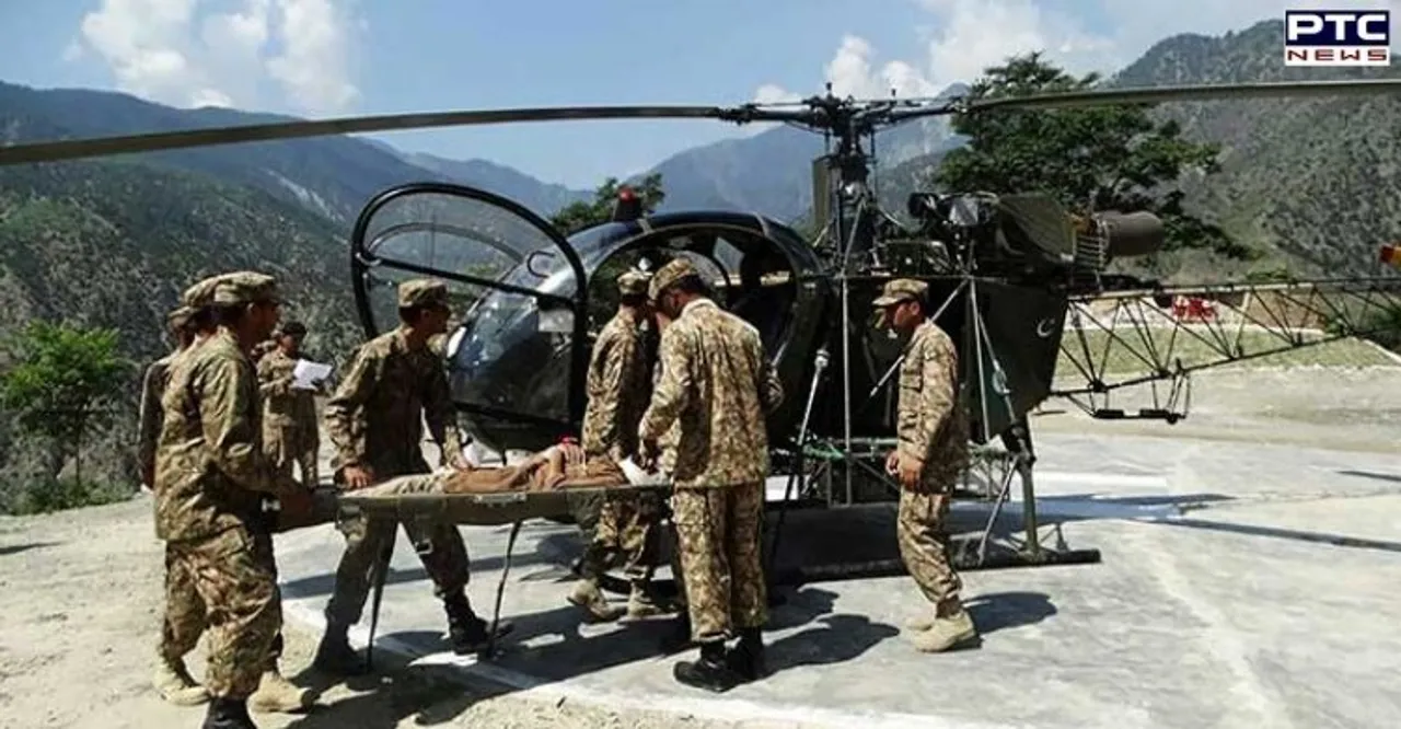 Two Pakistani pilots killed in Army helicopter crash at Siachen