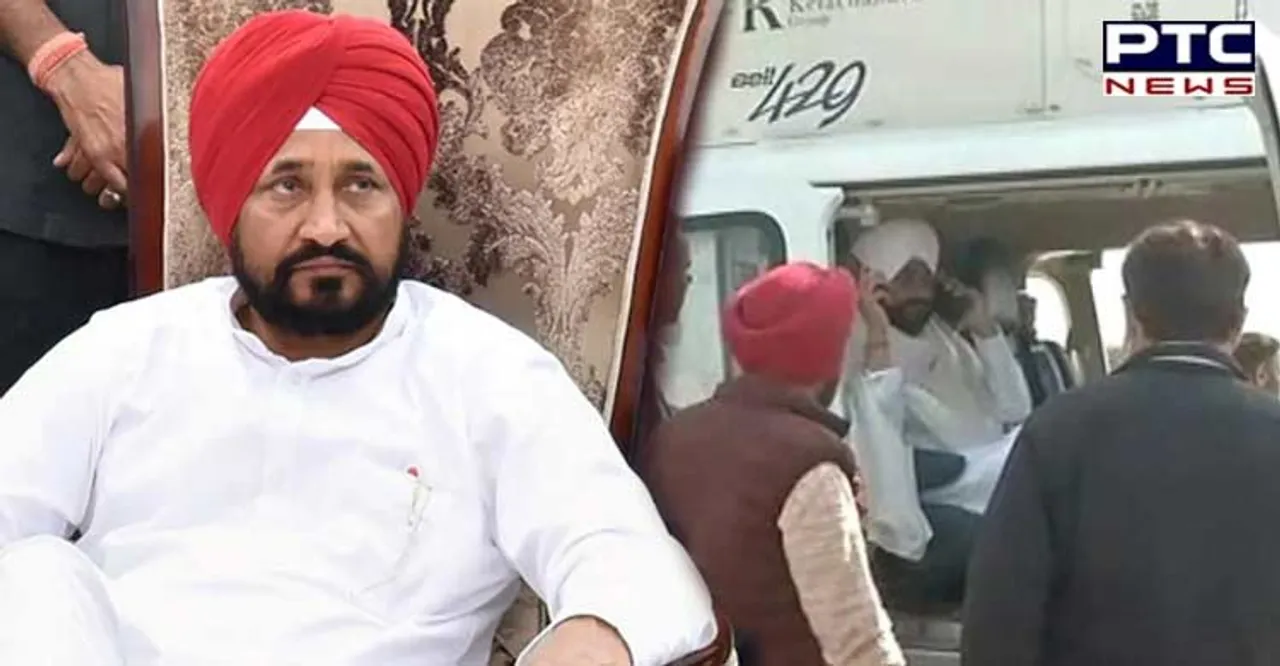 'I am CM not a terrorist', says Charanjit Singh Channi after his chopper was not allowed to fly