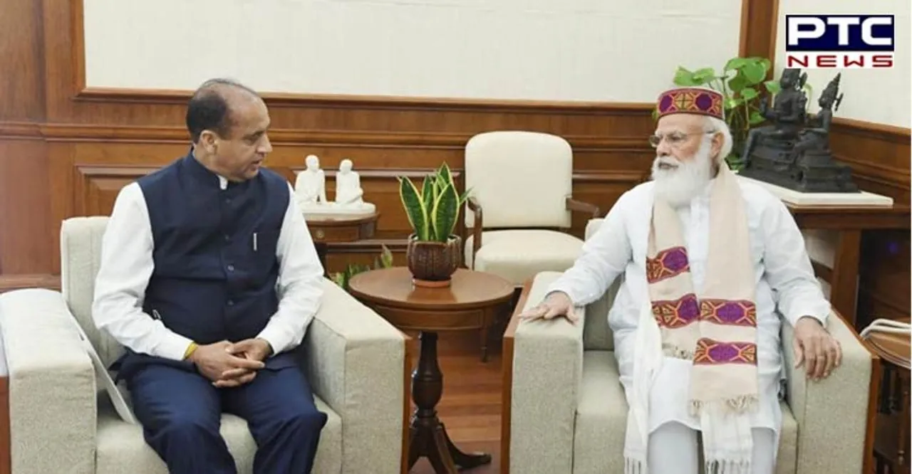 Himachal CM meets PM Modi, invites to inaugurate developmental projects in state