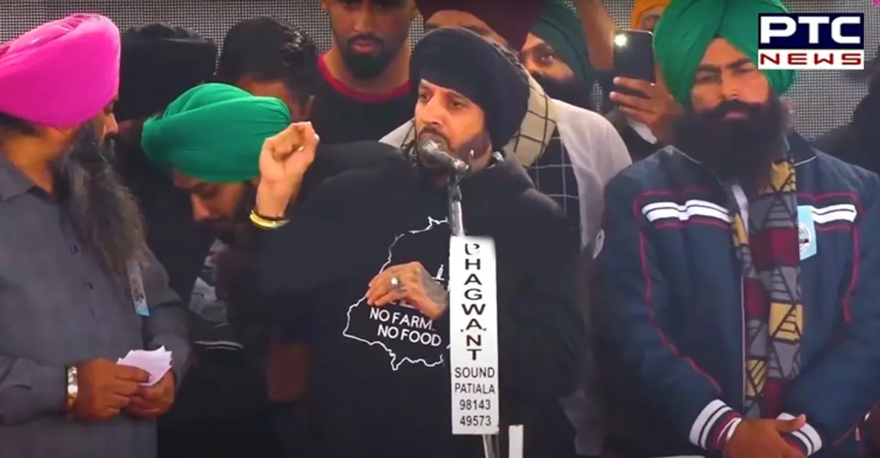 Farmers Protest: Punjabi singer Jazzy B addresses agitating farmers at Singhu border