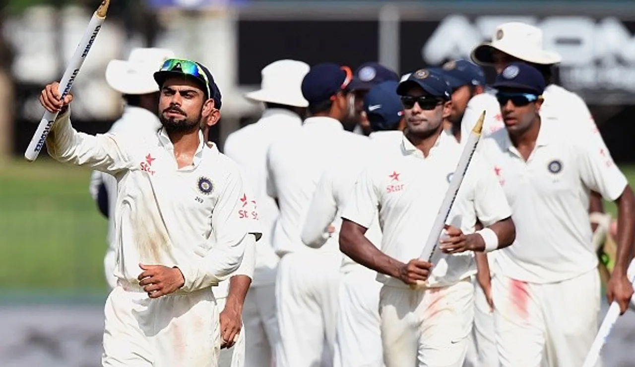 India wins third test match of 'Freedom series' against South Africa
