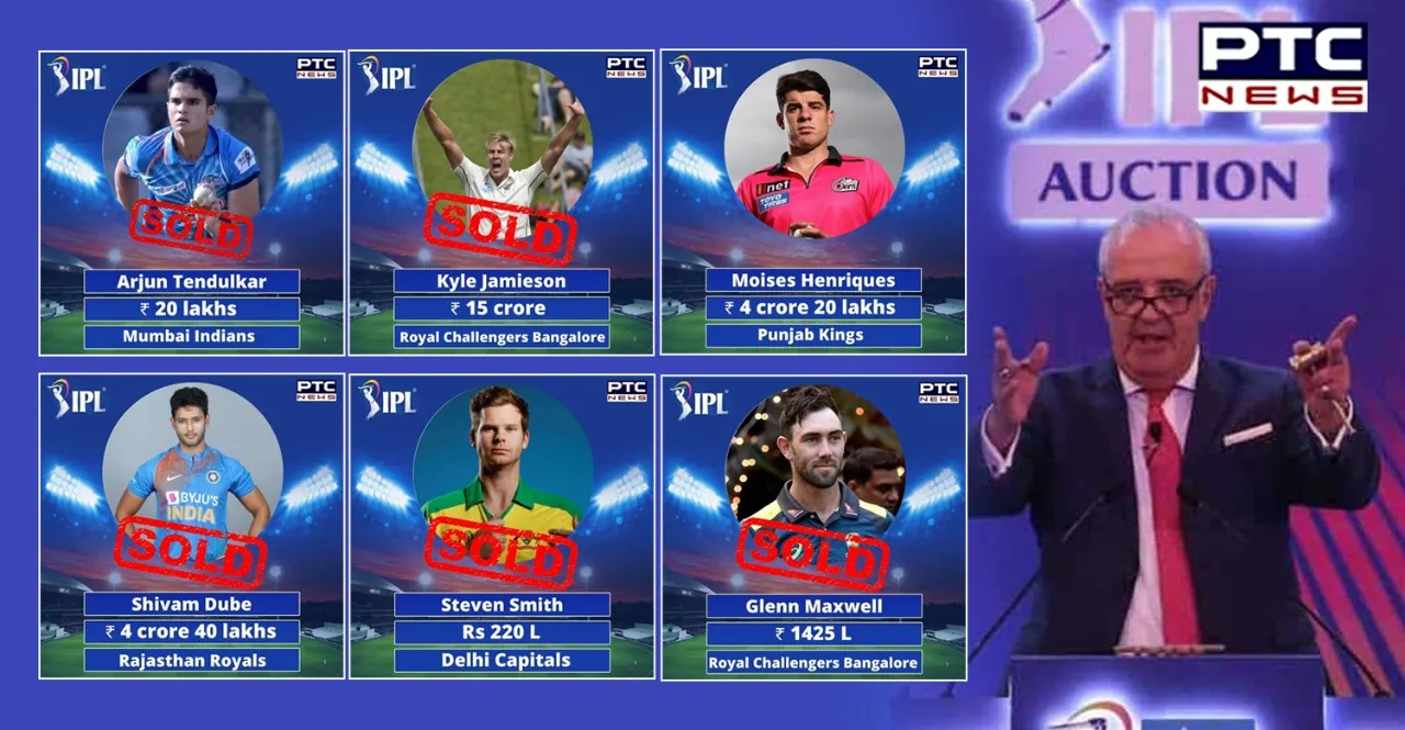 IPL Auction 2021: Here is full list of players sold and unsold
