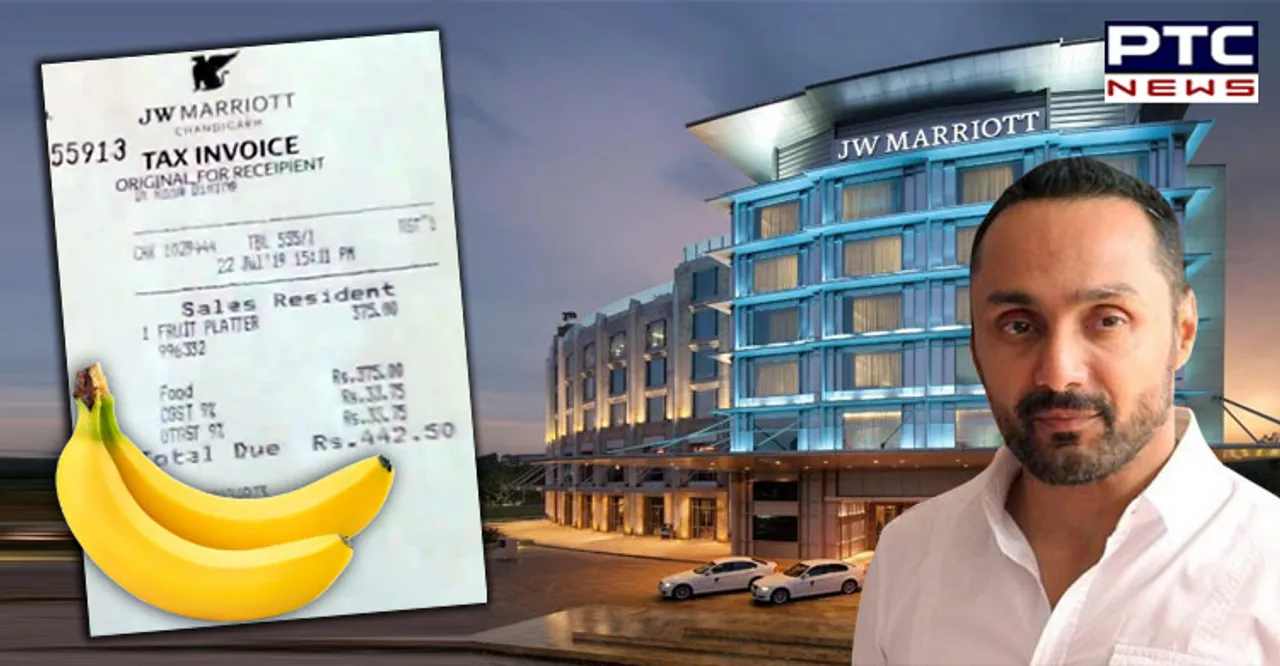 Two Bananas Cost Rahul Bose Rs 442 at Five-Star Hotel JW Marriot in Chandigarh