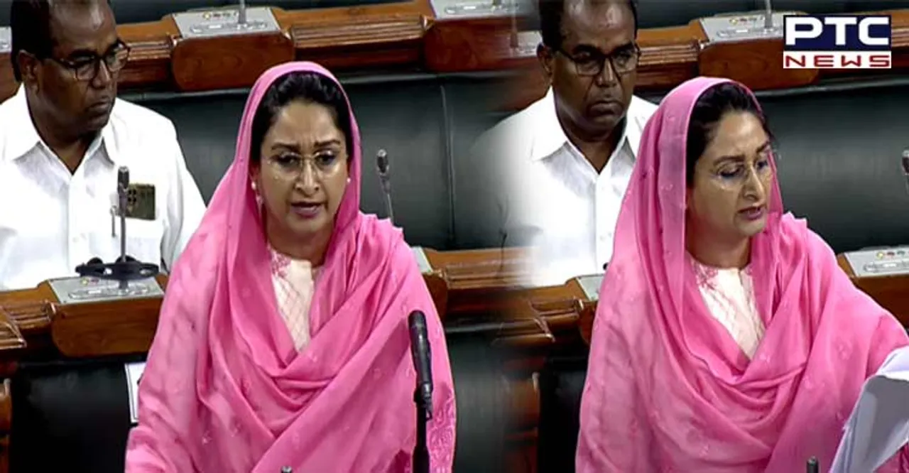 Implement Swaminathan report in toto, says Harsimrat Kaur Badal