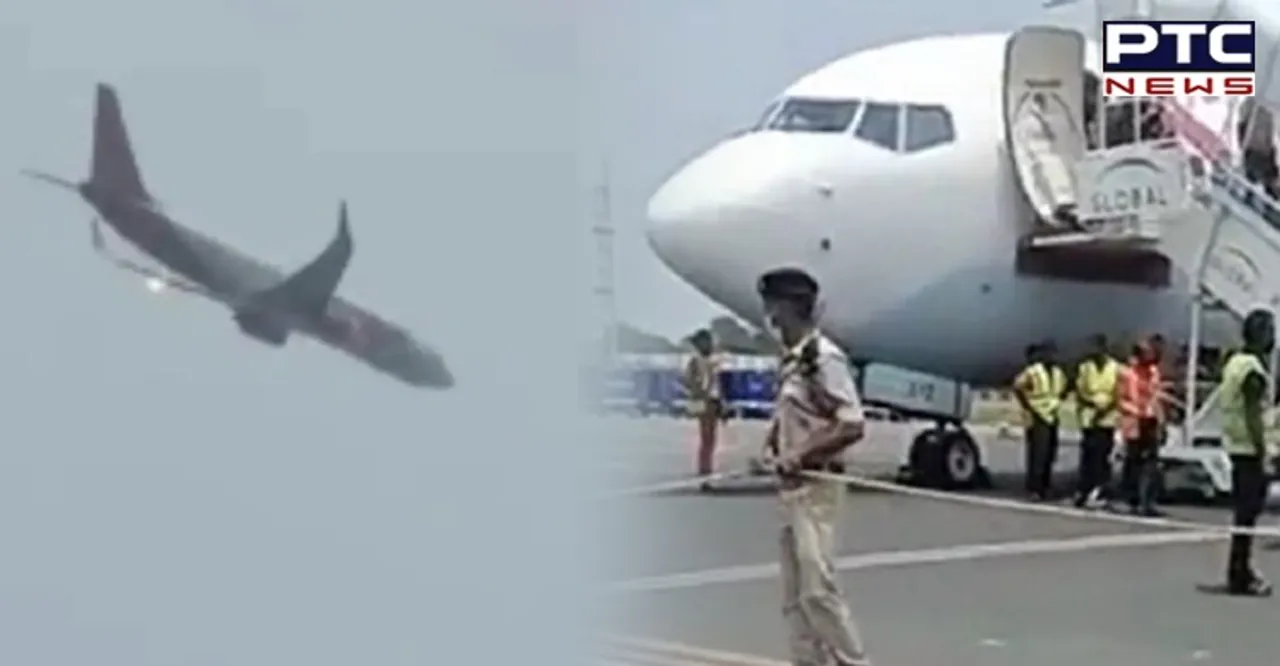 Delhi-Bound SpiceJet flight engine catches fire, makes emergency landing in Patna