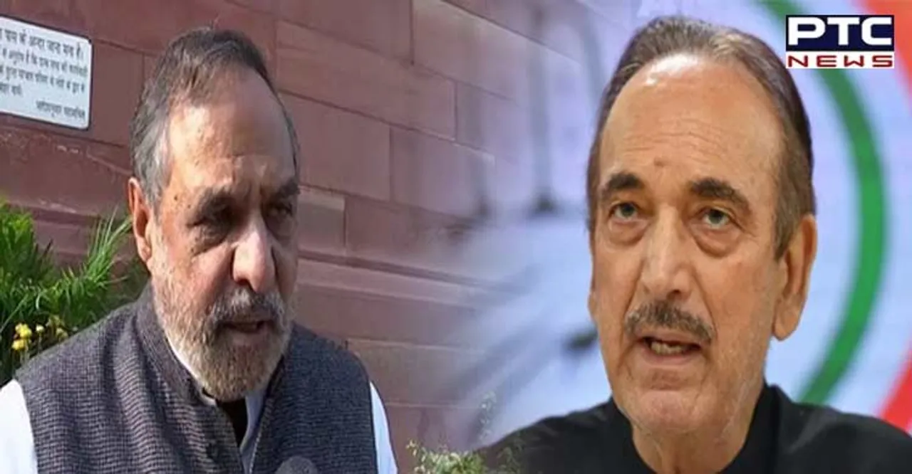 After Azad, Anand Sharma resigns from PCC committee post