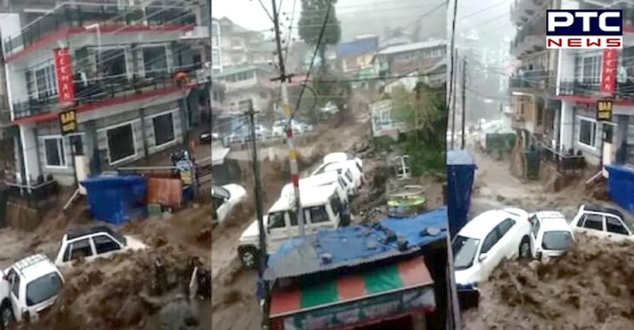 Himachal Pradesh: Rains wreak havoc; cloudburst in Dharamshala triggers flood-like situation