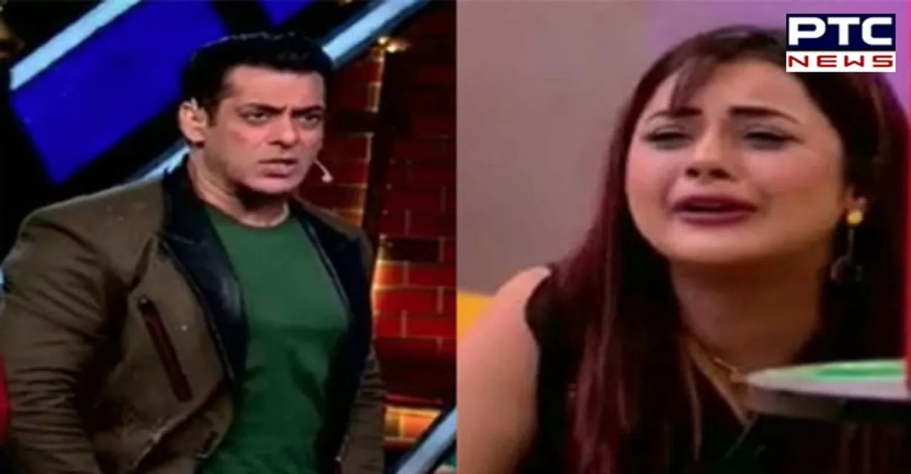Bigg Boss 13: Salman Khan bashes Shehnaz Gill for hitting herself
