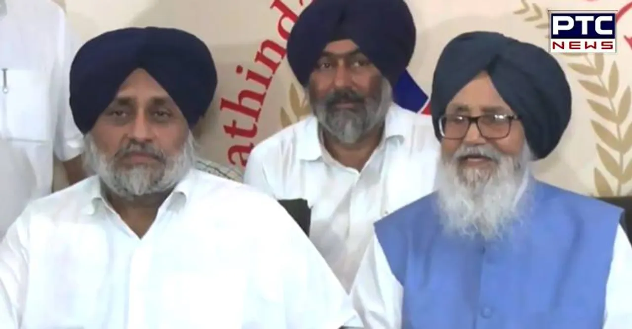 "Broad daylight murder of democracy”, Parkash Badal on decision to ban Pol Khol Rally by Congress