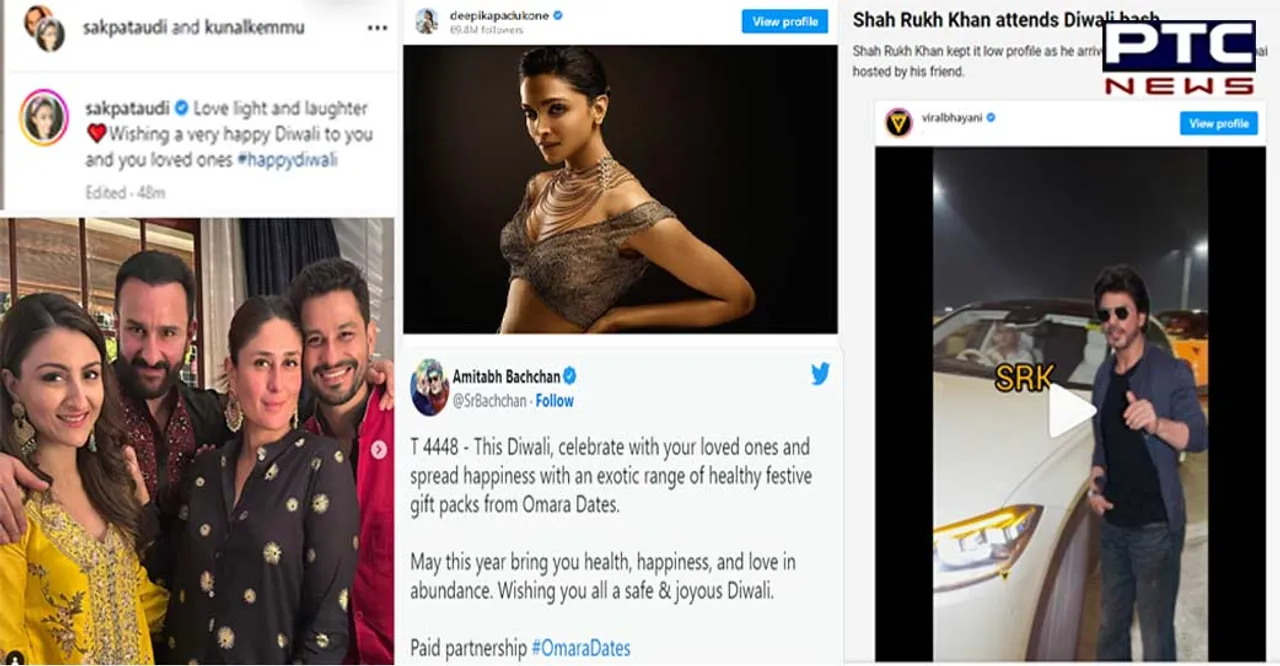Diwali 2022: From Priyanka Chopra to SRK, celebs share Diwali wishes